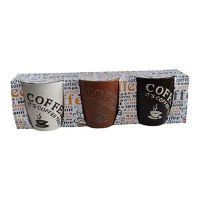 نقد و بررسی لیوان مدل COFFEE مجموعه 3 عددی توسط خریداران