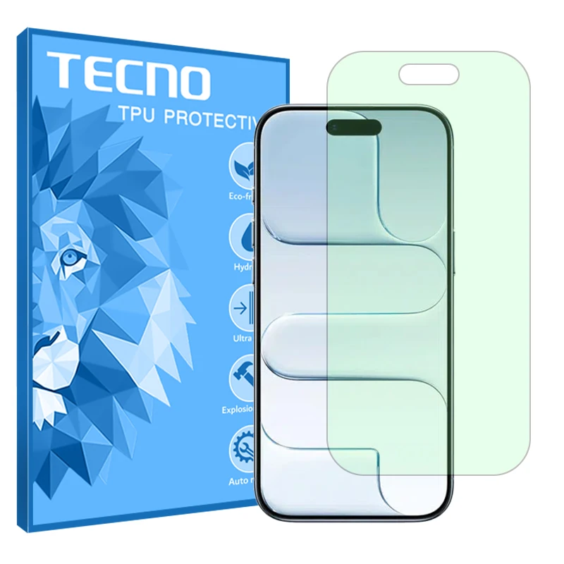 محافظ صفحه نمایش تکنو مدل آنتی گرین مناسب برای گوشی موبایل اپل iPhone 17 Air