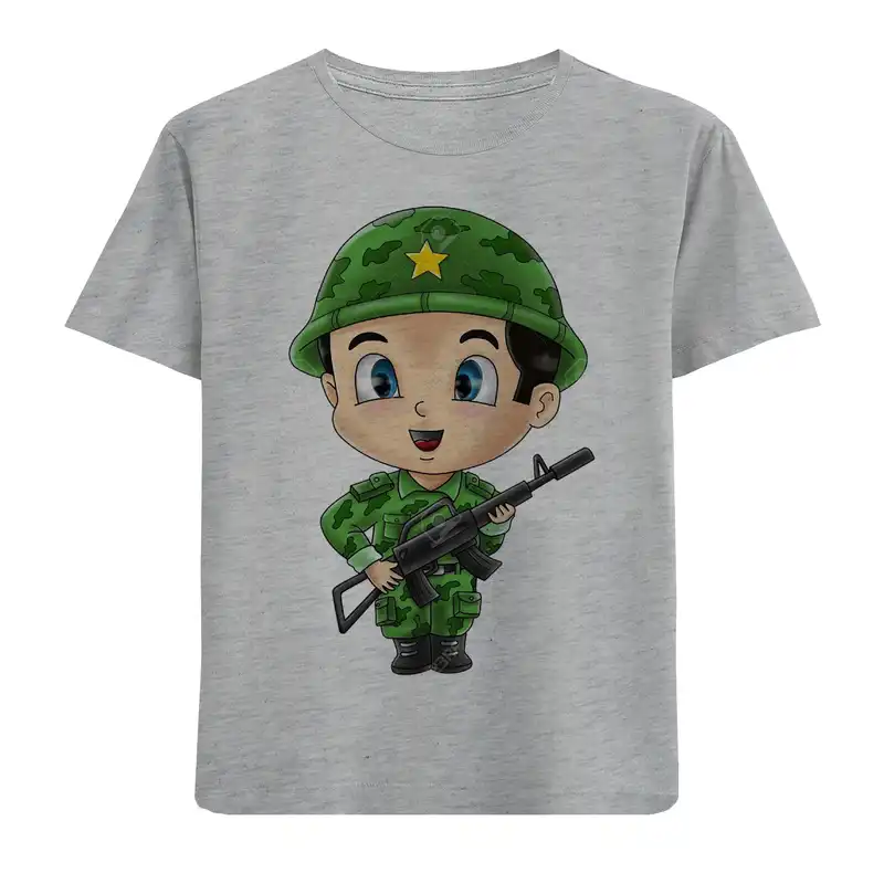 تی شرت بچگانه مدل سرباز F265