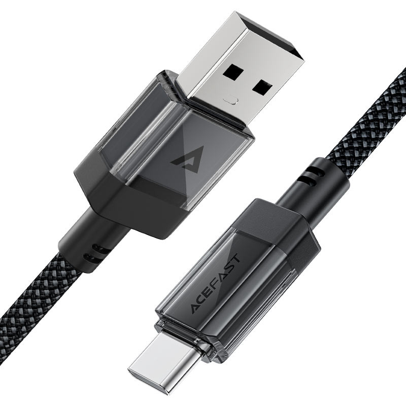کابل USB به USB-C ایس فست مدل C12-04 طول 1.2 متر