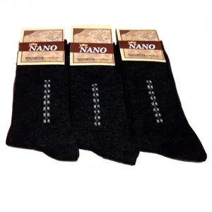 جوراب مردانه نانو مدل بافت بسته 3 عددی