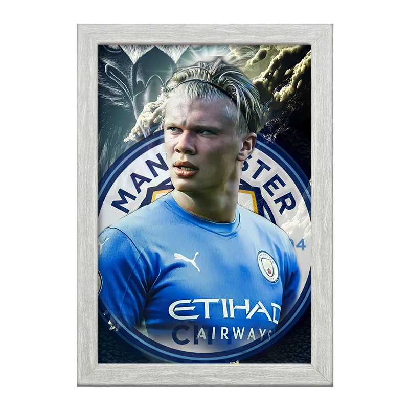 تابلو خندالو طرح ارلینگ هالند Erling Haaland کد 28621