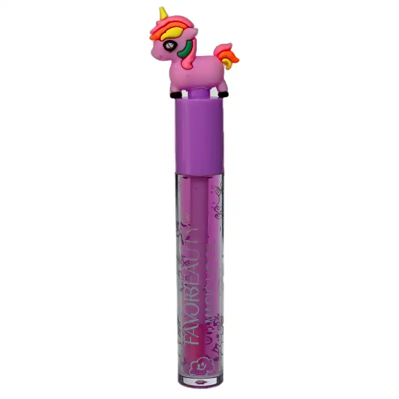 برق لب مایع فیور بیوتی مدل یونیکورن کد 06