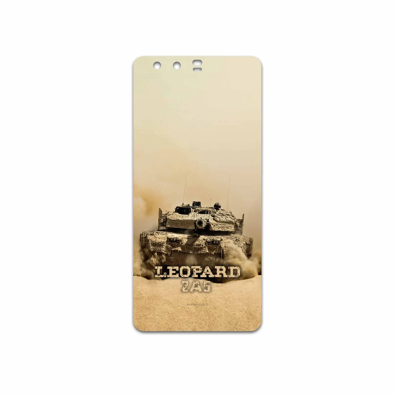 برچسب پوششی ماهوت مدل Leopard 2A5 tank مناسب برای گوشی موبایل هوآوی P10 Plus