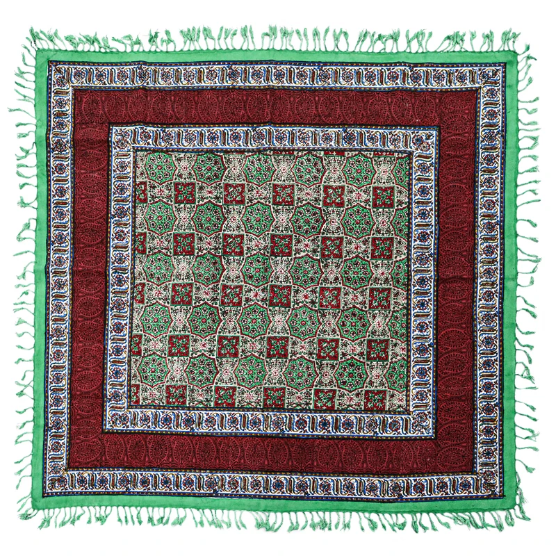 رومیزی قلمکار زابلیان مدل رنگی کد 100RGpRpG