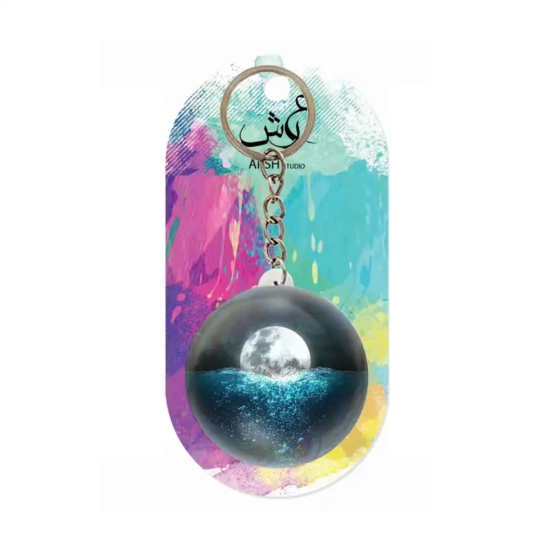 جاکلیدی عرش مدل فانتزی فضا و کهکشان کد Asj6074