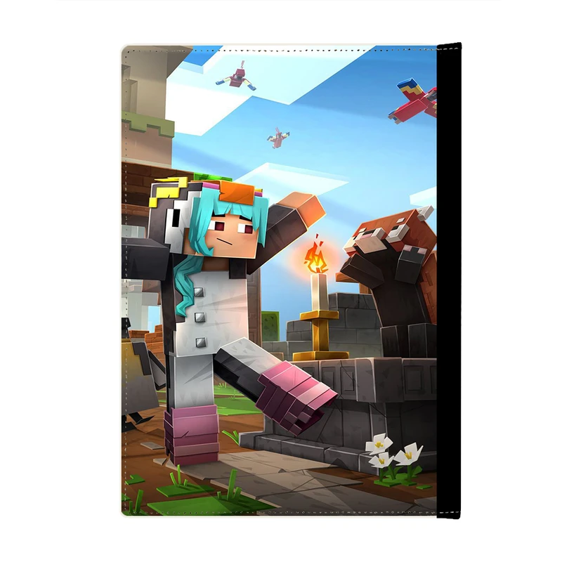 کلاسور پاد آفرین مدل فانتزی طرح گیم بازی ماینکرافت کد p467