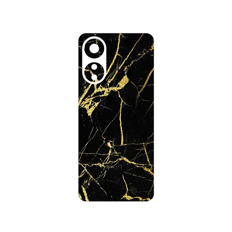 برچسب پوششی ماهوت مدل Graphite_Gold_Marble مناسب برای گوشی موبایل اپو A78 4G