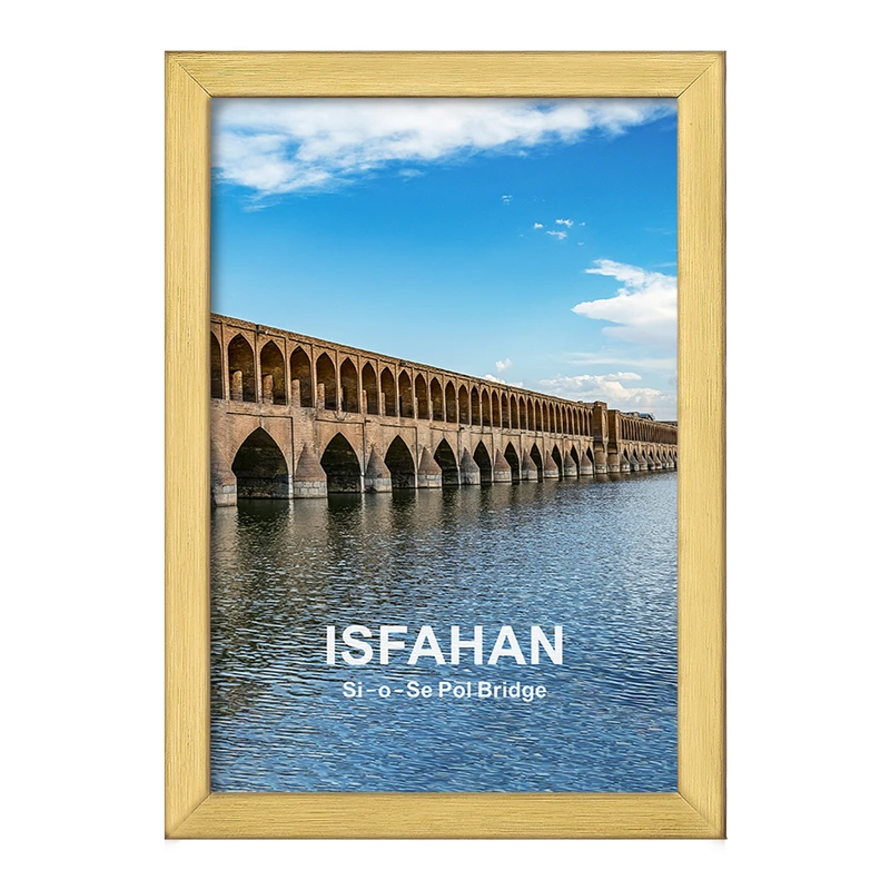 تابلو خندالو طرح سی و سه پل اصفهان کد 37264