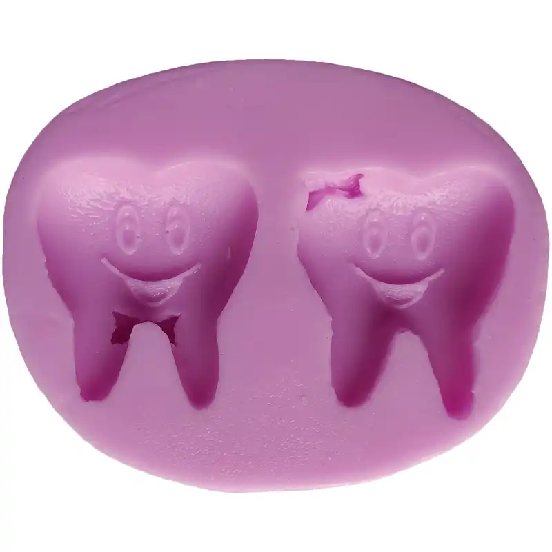 قالب مالد فوندانت مدل دندان کد 2