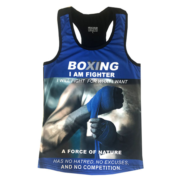 تاپ ورزشی مردانه مدل boxing کد 632
