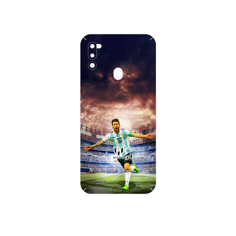 برچسب پوششی ماهوت مدل Lionel Messi 2 مناسب برای گوشی موبایل سامسونگ Galaxy M21 (2021) Edition