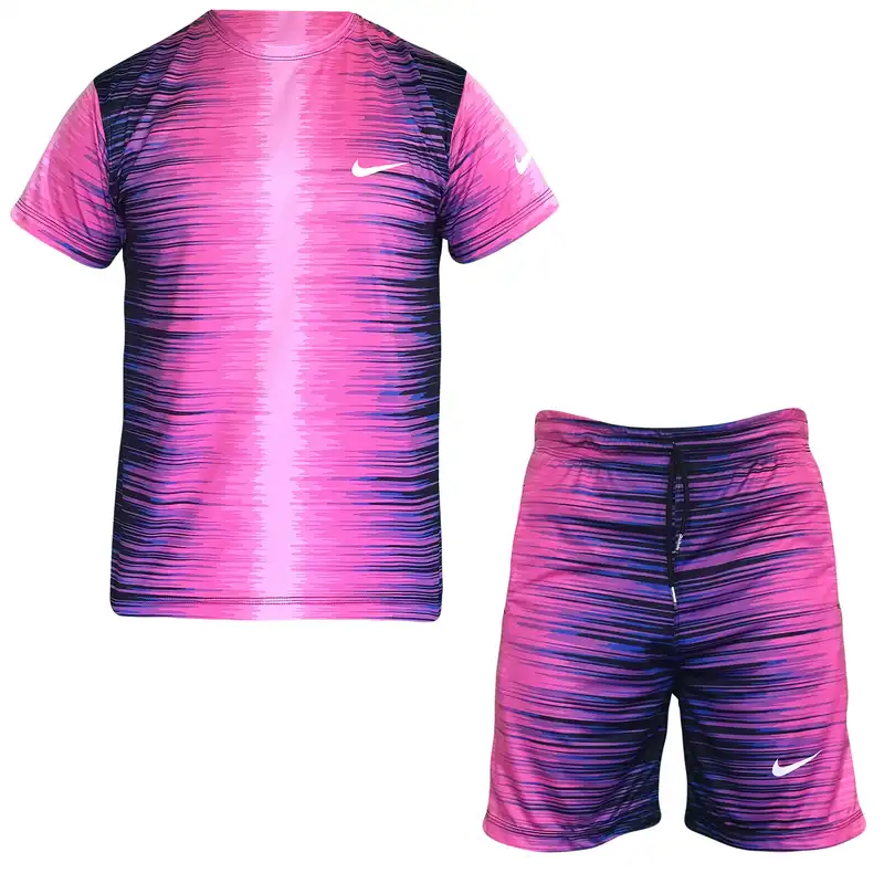 ست تی شرت و شلوارک ورزشی مردانه مدل پاتریک کد 03