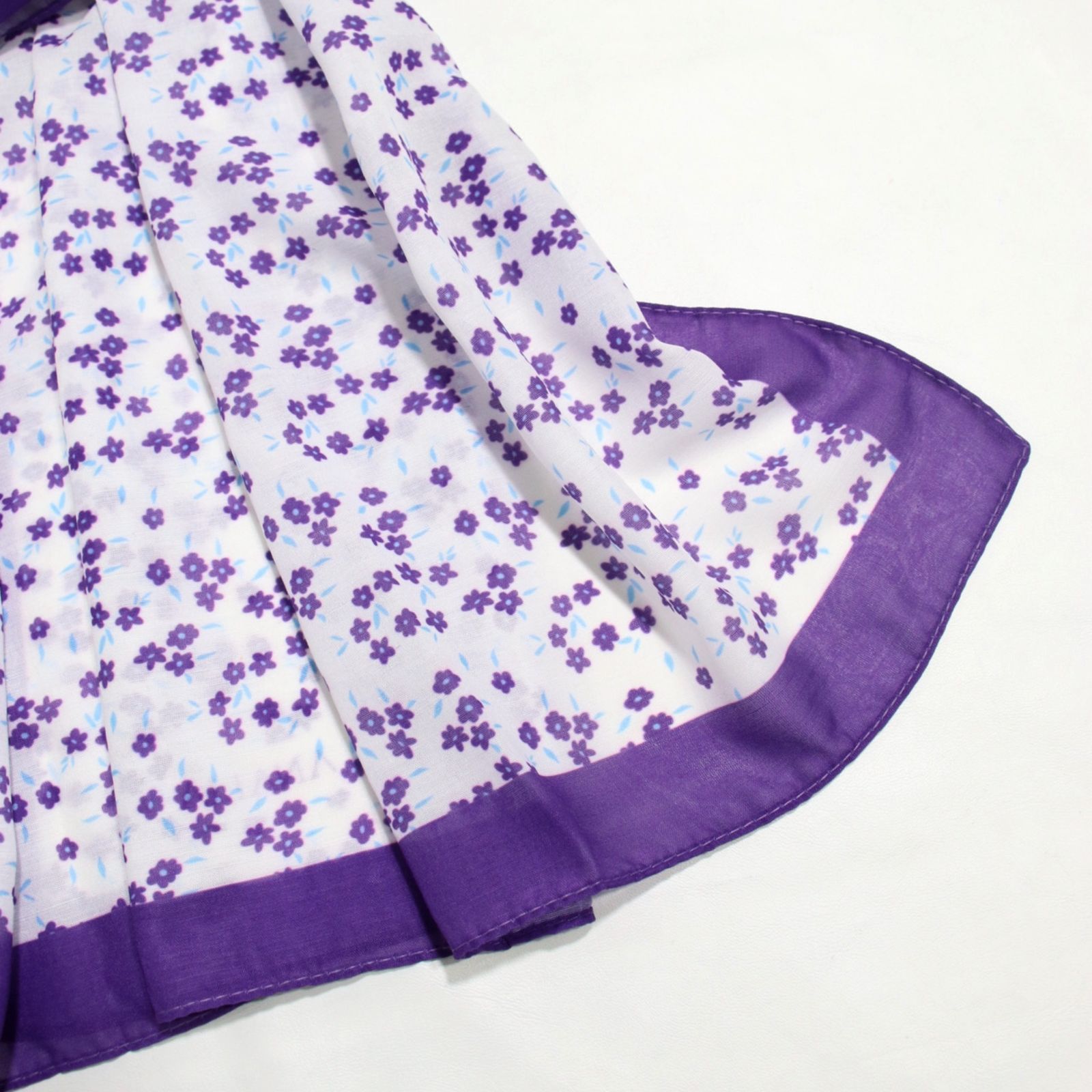 شال زنانه مدل خنک تابستانه طرح گل کد 7062 -  - 42