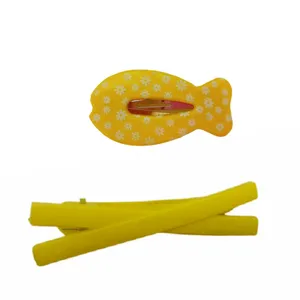 گیره مو دخترانه مدل ماهی بسته 2 عددی