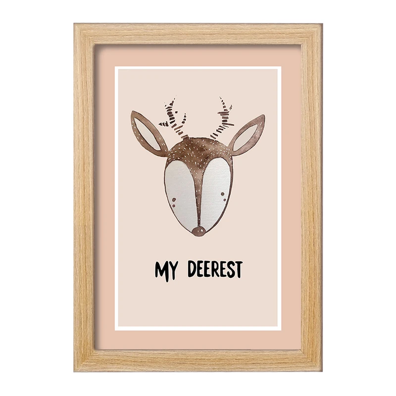 تابلو خندالو مدل گوزن کد F11488