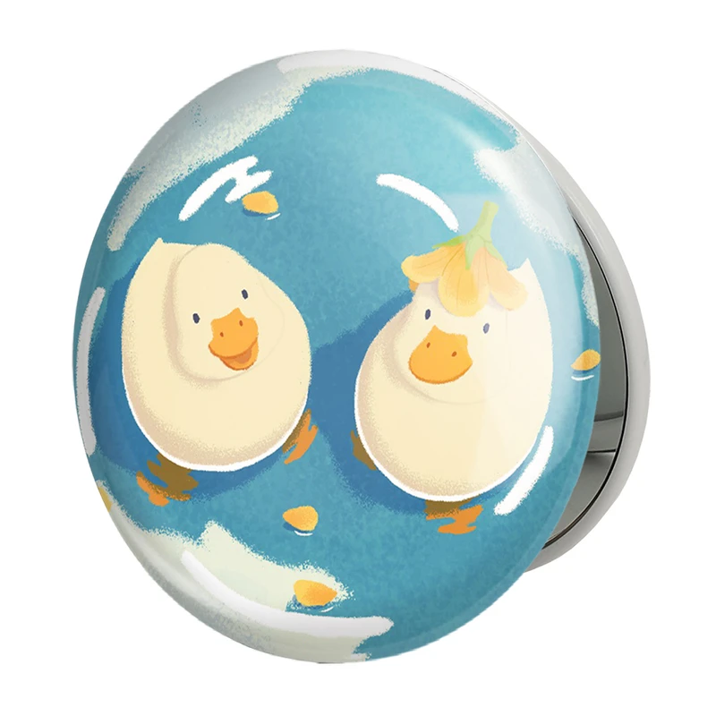 آینه جیبی خندالو طرح اردک های خنگ مدل تاشو کد 29227