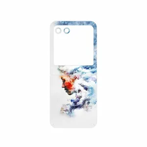 MAHOOT Women and the Cloud Digital Art Cover Sticker for Motorola Razr 40 Ultra