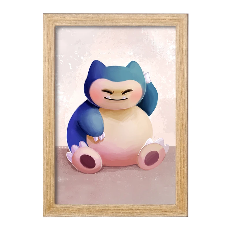 تابلو خندالو مدل اسنورلکس انیمه پوکمون  کد 17318