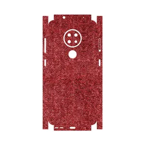 MAHOOT Fabric Texture 4-FullSkin Cover Sticker for Nokia 6.2