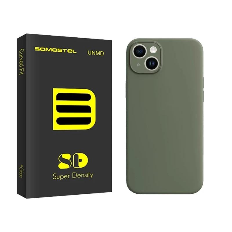 کاور سوماستل مدل silicone مناسب برای گوشی موبایل اپل iPhone 15
