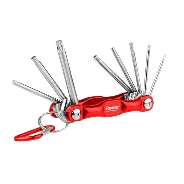 مجموعه 8 عددی آچار ستاره ای رونیکس مدل HR-2041