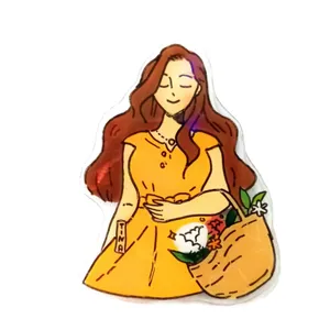 مگنت تزئینی مدل Girl کد 059