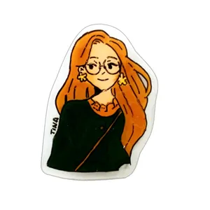 مگنت تزئینی مدل Girl کد 019