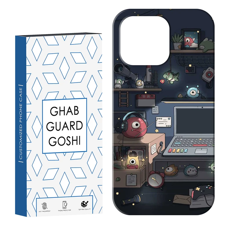 کاور قاب گارد گوشی طرح فانتزی کد Dimo-883 مناسب برای گوشی موبایل اپل IPHONE 16 PRO   
