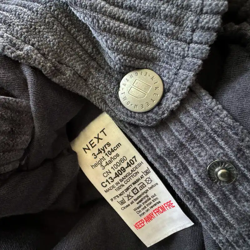 سرهمی بچگانه نکست مدل مخمل کبریتی pk-nx-02