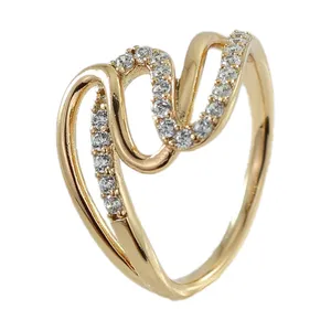 انگشتر زنانه ژوپینگ مدل تمنا کد AAE-107