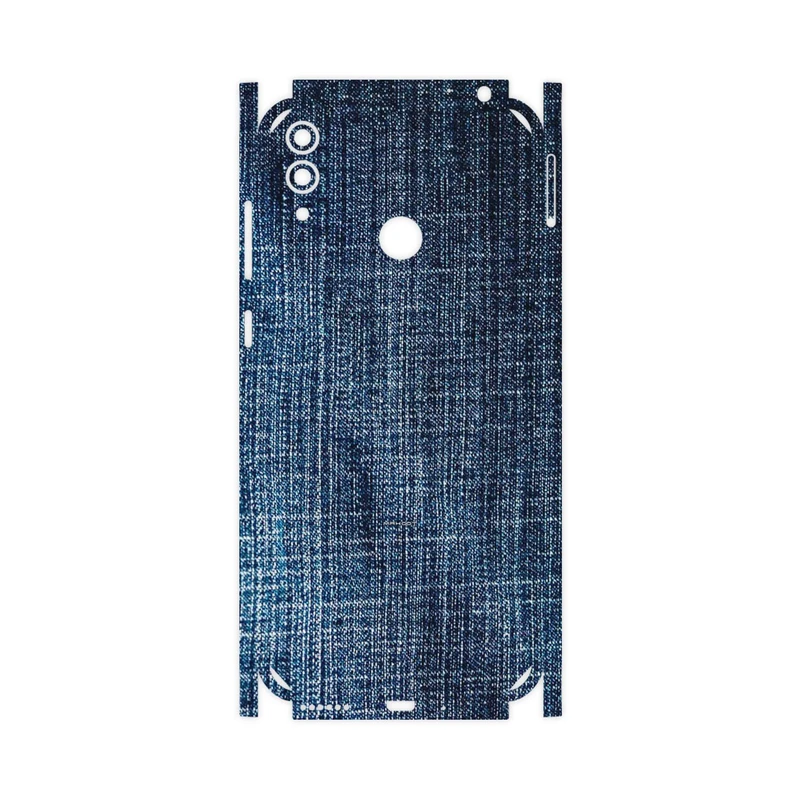 برچسب پوششی ماهوت مدل Fabric Texture 3-FullSkin مناسب برای گوشی موبایل آنر 8C