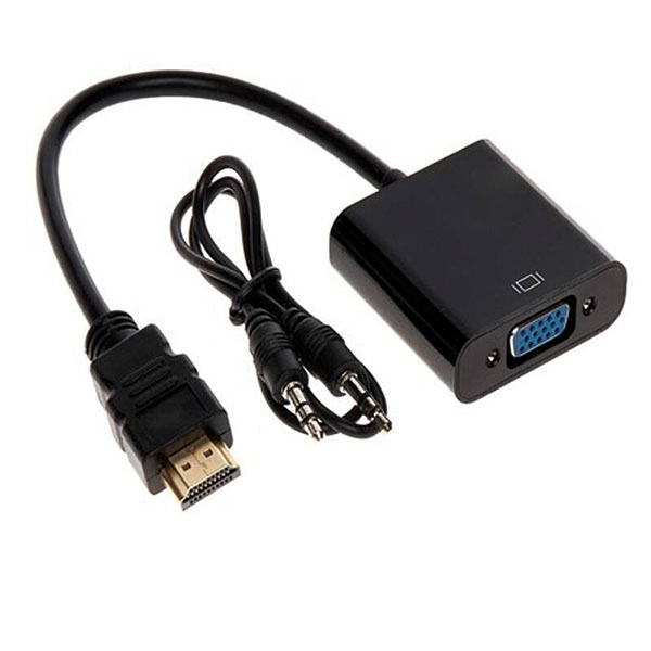 مبدل VGA به HDMI مدل HDVG1 به همراه کابل صدا