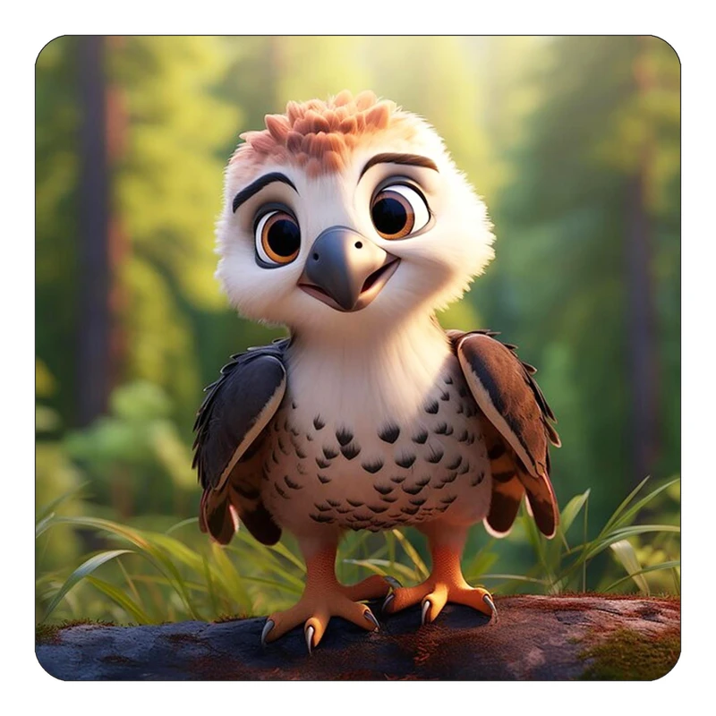 مگنت کاکتی طرح حیوانات کارتونی مدل mp27976