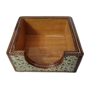 جای کاغذ یادداشت خاتم کاری مدل هلالی کد 21