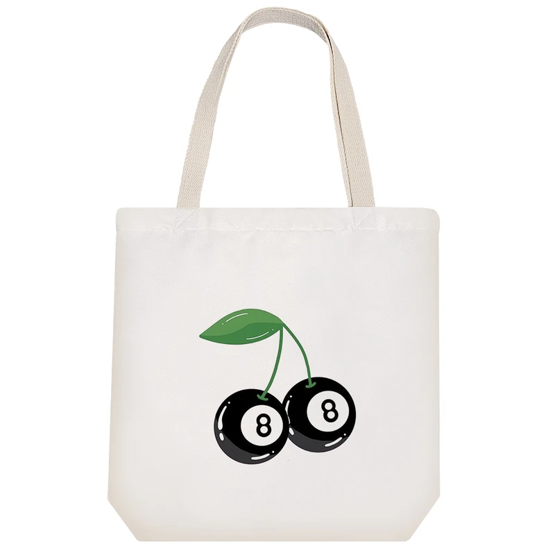 ساک خرید خندالو طرح توپ بیلیارد و آلبالو کد 5597