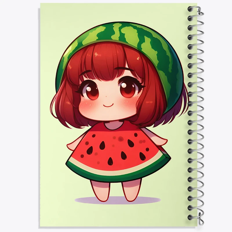 دفتر نقاشی 50 برگ خندالو طرح دختر و شب یلدا کد F7603