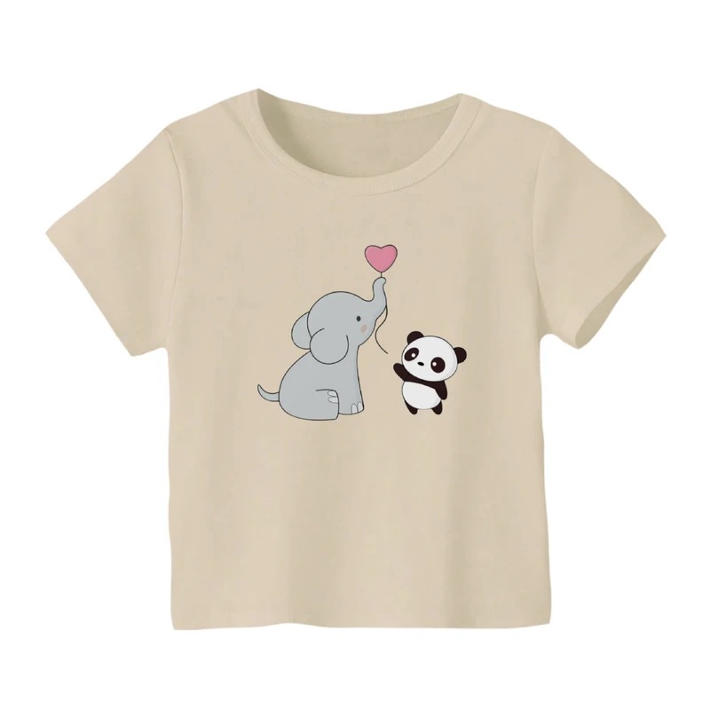 تی شرت آستین کوتاه بچگانه مدل فیل کد ۱۰