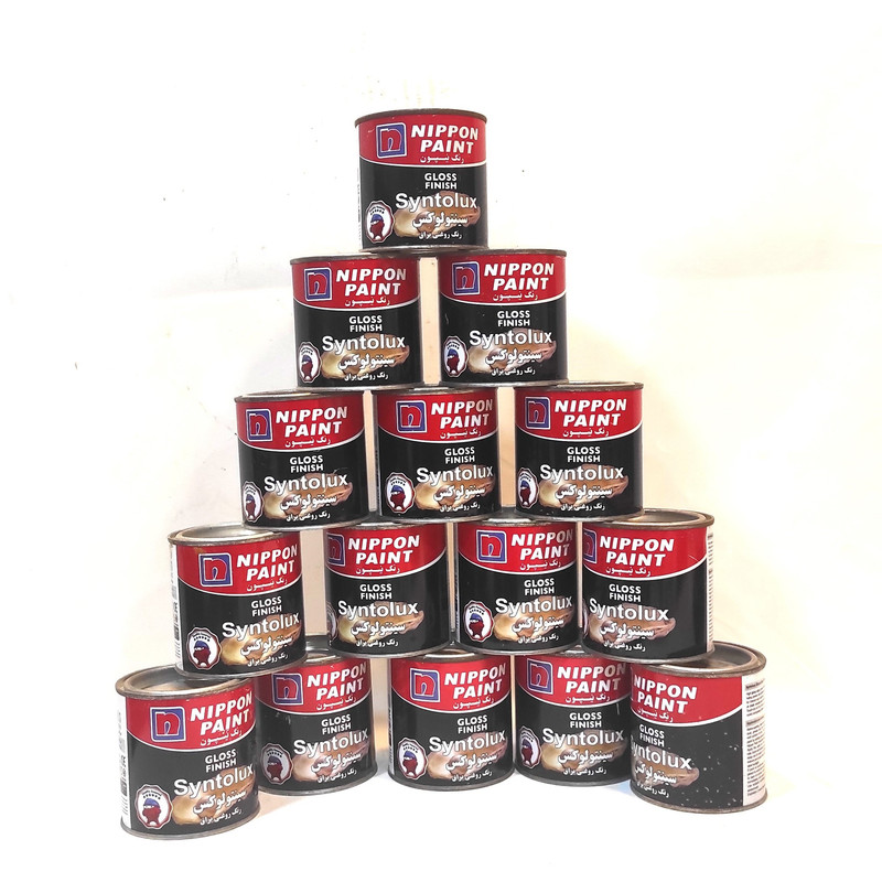 رنگ روغنی سفید براق رنگ نیپون کد 711 وزن 250 گرم