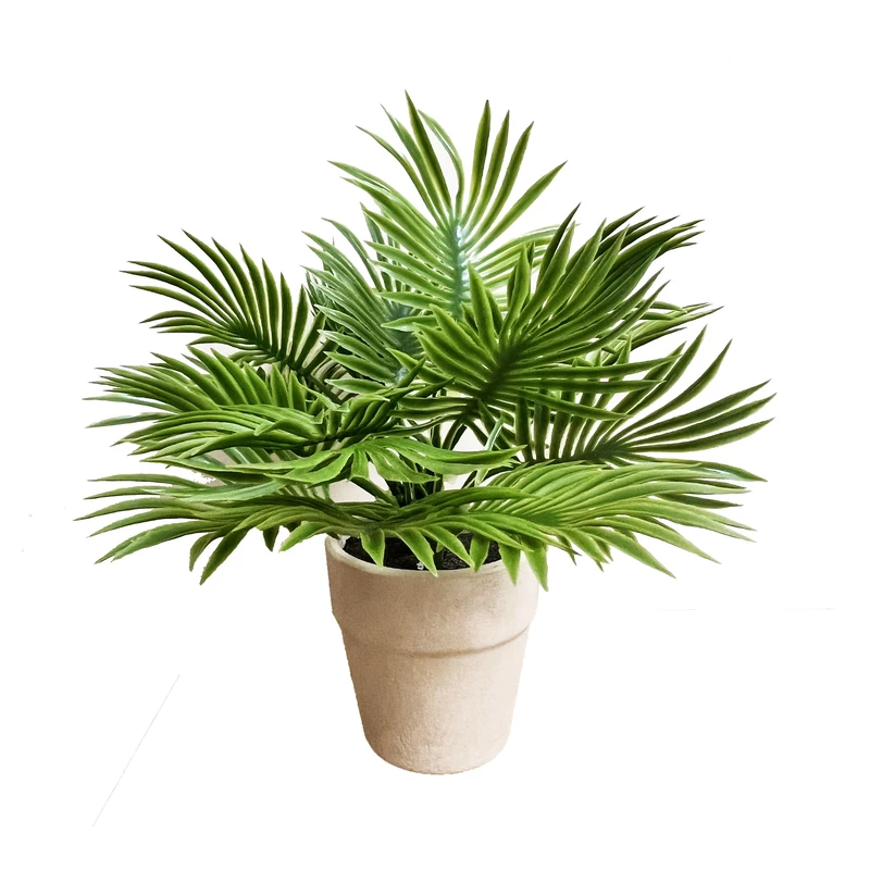 گلدان به همراه گل مصنوعی مدل بادیان کد 3014