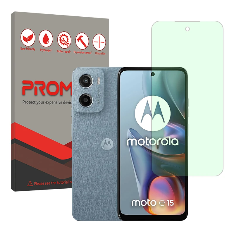محافظ صفحه نمایش آنتی گرین پرومیت مدل Eye Care مناسب برای گوشی موبایل موتورولا Moto E15