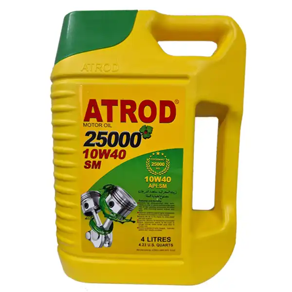 روغن موتور آترود مدل 10W40 SM 25000 حجم 4 لیتر
