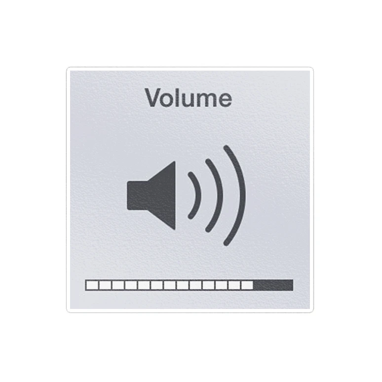 استیکر لپ تاپ ماسا دیزاین طرح صدا مدل STK1139