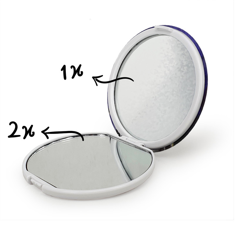 آینه جیبی خندالو طرح پسر گربه ای مدل تاشو کد 24996