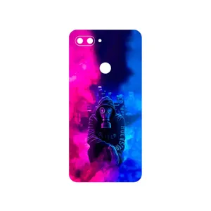 MAHOOT Smoke Rainbow Digital Art 2 Cover Sticker for Xiaomi Mi 8 Lite