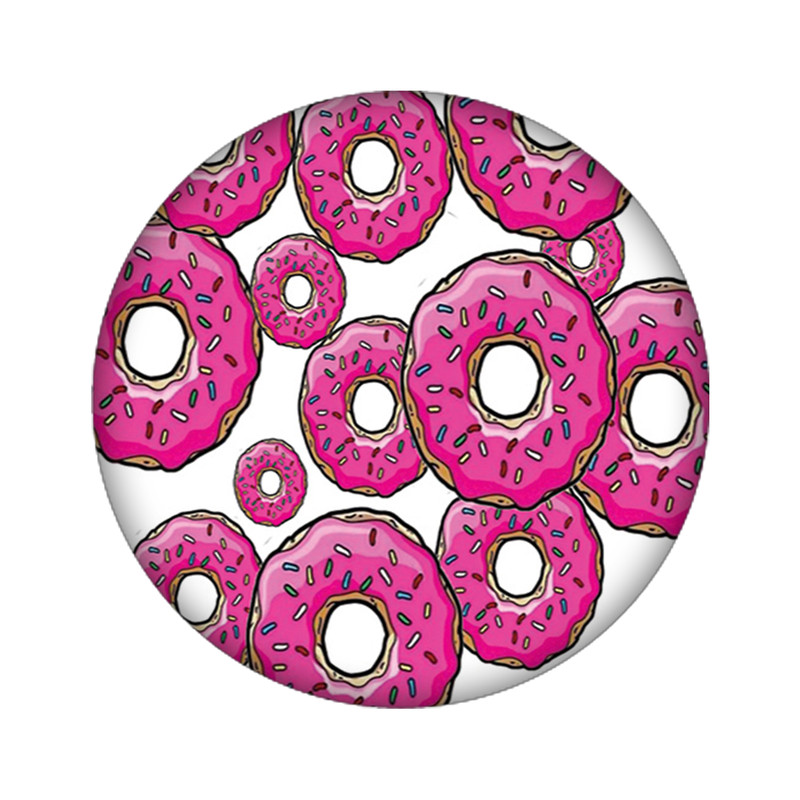 استیکر تزئینی موبایل مدل دونات کد 3162