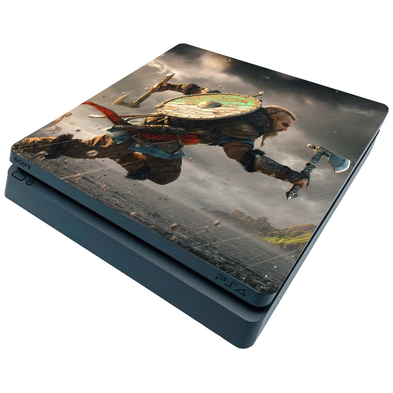 برچسب کنسول پلی استیشن 4 اسلیم مدل والهالا کد 2025