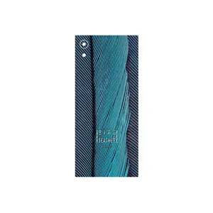 MAHOOT Turquoise feathers Cover Sticker for Sony Xperia XA1