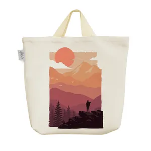 ساک خرید خندالو مدل کوهنورد و غروب کد 3097