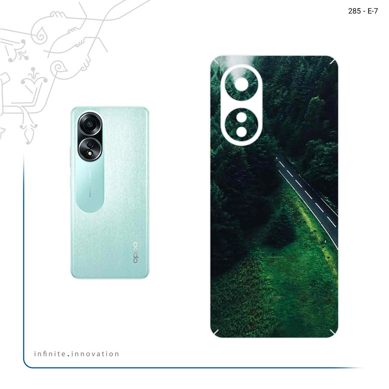 برچسب پوششی ماهوت مدل Jungle مناسب برای گوشی موبایل اپو A58 4G